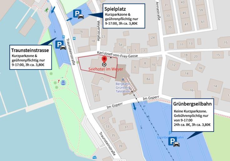 Seehotel Im Weyer Гмунден Экстерьер фото
